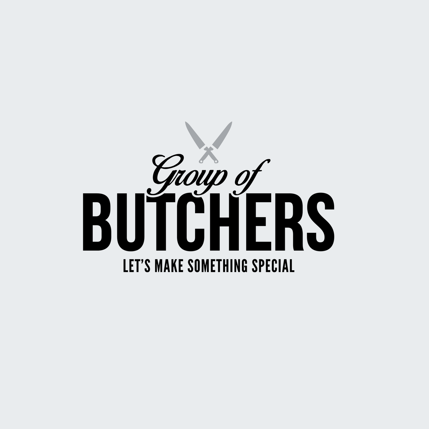 Group of butchers logo